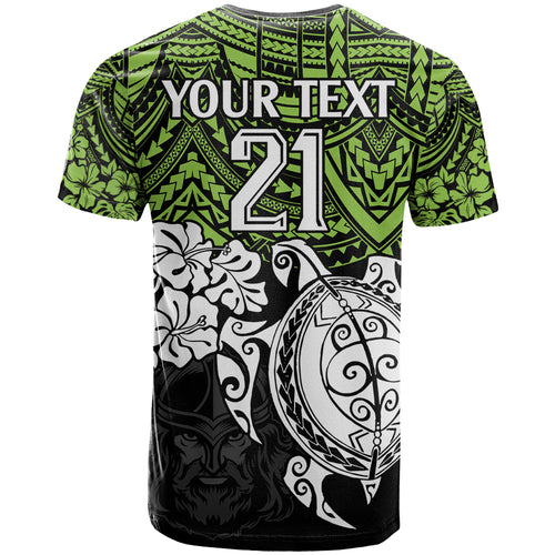 custom-raiders-rugby-t-shirt-canberra-hibiscus-and-turtle-with-polynesian-pattern