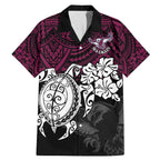 custom-sea-eagles-rugby-family-matching-mermaid-dress-and-hawaiian-shirt-silvertails-hibiscus-and-turtle-with-polynesian-pattern