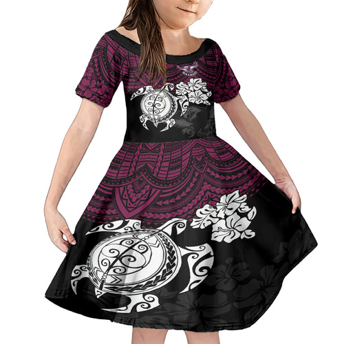 custom-sea-eagles-rugby-family-matching-off-shoulder-maxi-dress-and-hawaiian-shirt-silvertails-hibiscus-and-turtle-with-polynesian-pattern