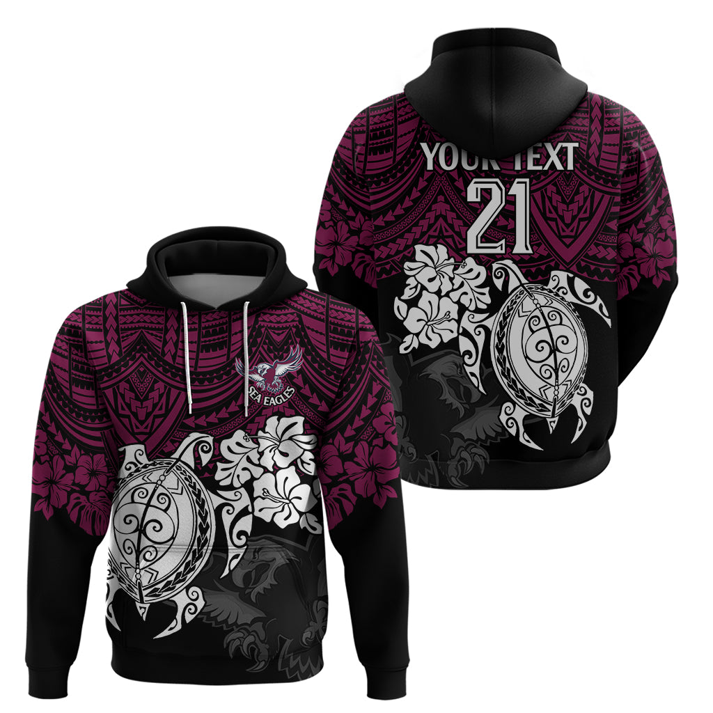custom-sea-eagles-rugby-hoodie-silvertails-hibiscus-and-turtle-with-polynesian-pattern