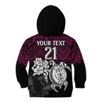 custom-sea-eagles-rugby-kid-hoodie-silvertails-hibiscus-and-turtle-with-polynesian-pattern