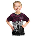 custom-sea-eagles-rugby-kid-t-shirt-silvertails-hibiscus-and-turtle-with-polynesian-pattern