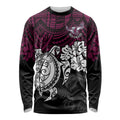 custom-sea-eagles-rugby-long-sleeve-shirt-silvertails-hibiscus-and-turtle-with-polynesian-pattern