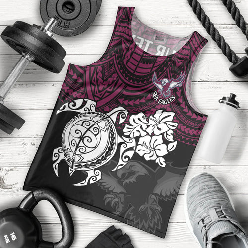 custom-sea-eagles-rugby-men-tank-top-silvertails-hibiscus-and-turtle-with-polynesian-pattern
