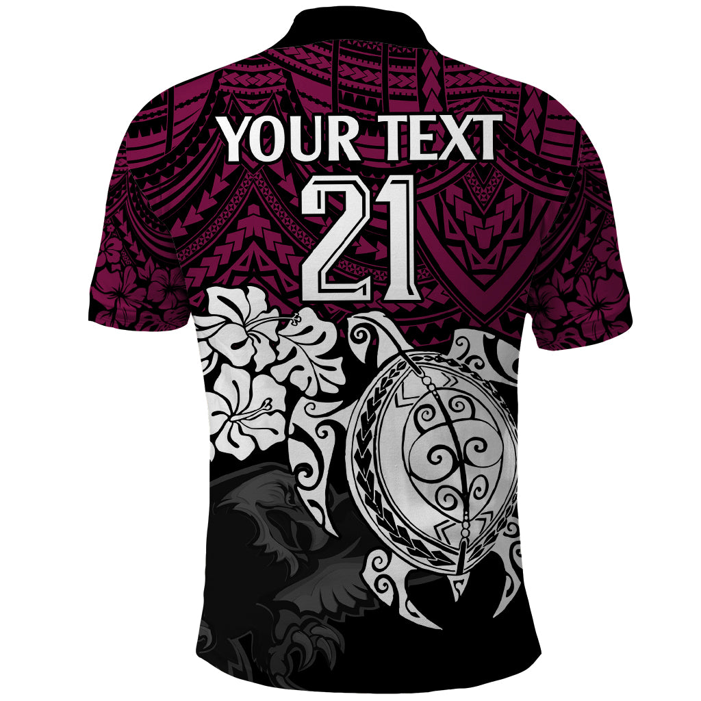 custom-sea-eagles-rugby-polo-shirt-silvertails-hibiscus-and-turtle-with-polynesian-pattern