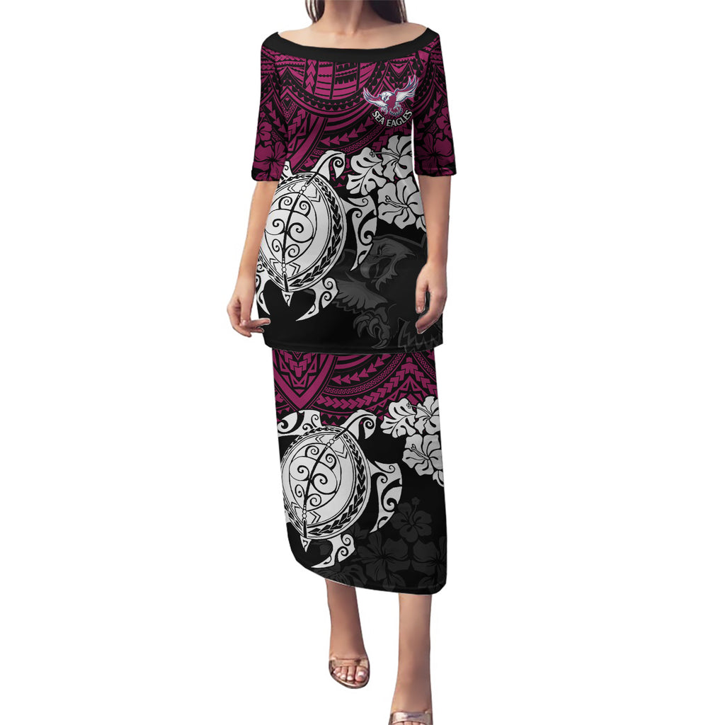custom-sea-eagles-rugby-puletasi-silvertails-hibiscus-and-turtle-with-polynesian-pattern
