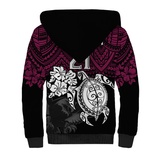 custom-sea-eagles-rugby-sherpa-hoodie-silvertails-hibiscus-and-turtle-with-polynesian-pattern