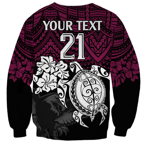 custom-sea-eagles-rugby-sweatshirt-silvertails-hibiscus-and-turtle-with-polynesian-pattern