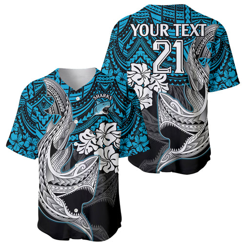 custom-sharks-rugby-baseball-jersey-hibiscus-and-sharkies-tattoo-with-polynesian-pattern