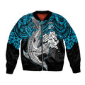 custom-sharks-rugby-bomber-jacket-hibiscus-and-sharkies-tattoo-with-polynesian-pattern