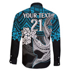custom-sharks-rugby-family-matching-mermaid-dress-and-hawaiian-shirt-hibiscus-and-sharkies-tattoo-with-polynesian-pattern
