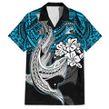 custom-sharks-rugby-family-matching-tank-maxi-dress-and-hawaiian-shirt-hibiscus-and-sharkies-tattoo-with-polynesian-pattern