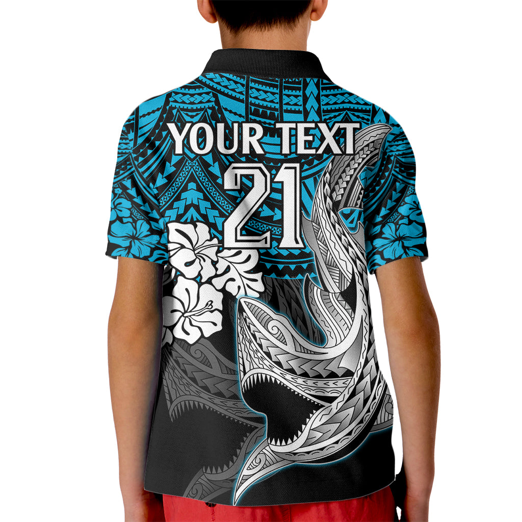 custom-sharks-rugby-kid-polo-shirt-hibiscus-and-sharkies-tattoo-with-polynesian-pattern