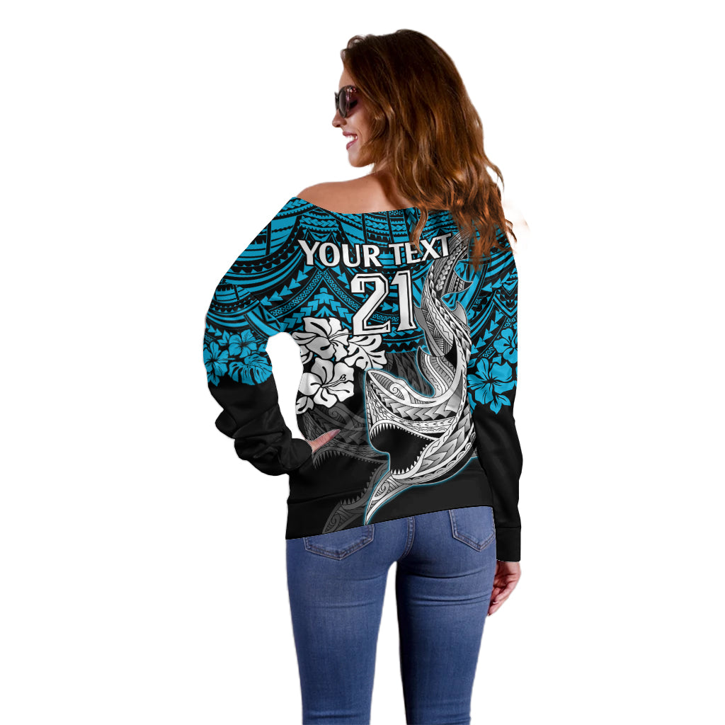custom-sharks-rugby-off-shoulder-sweater-hibiscus-and-sharkies-tattoo-with-polynesian-pattern