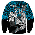 custom-sharks-rugby-sweatshirt-hibiscus-and-sharkies-tattoo-with-polynesian-pattern