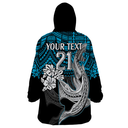 custom-sharks-rugby-wearable-blanket-hoodie-hibiscus-and-sharkies-tattoo-with-polynesian-pattern