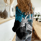 custom-sharks-rugby-women-casual-shirt-hibiscus-and-sharkies-tattoo-with-polynesian-pattern