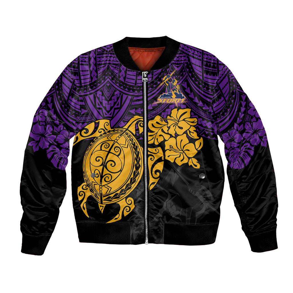 custom-storm-rugby-bomber-jacket-melbourne-hibiscus-and-turtle-with-polynesian-pattern