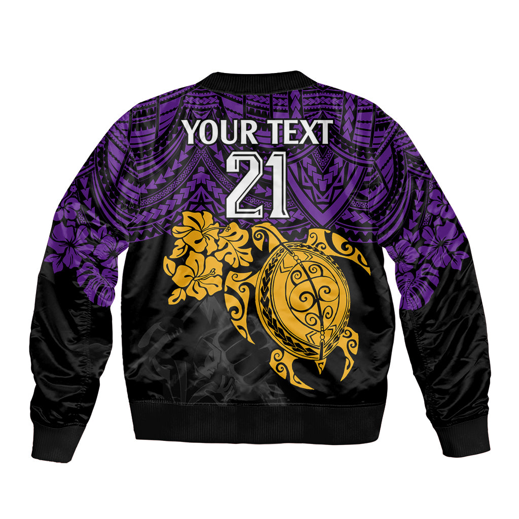 custom-storm-rugby-bomber-jacket-melbourne-hibiscus-and-turtle-with-polynesian-pattern