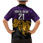 custom-storm-rugby-family-matching-mermaid-dress-and-hawaiian-shirt-melbourne-hibiscus-and-turtle-with-polynesian-pattern
