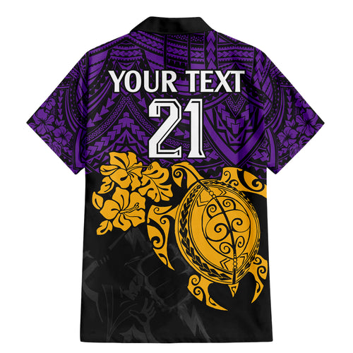 custom-storm-rugby-family-matching-mermaid-dress-and-hawaiian-shirt-melbourne-hibiscus-and-turtle-with-polynesian-pattern