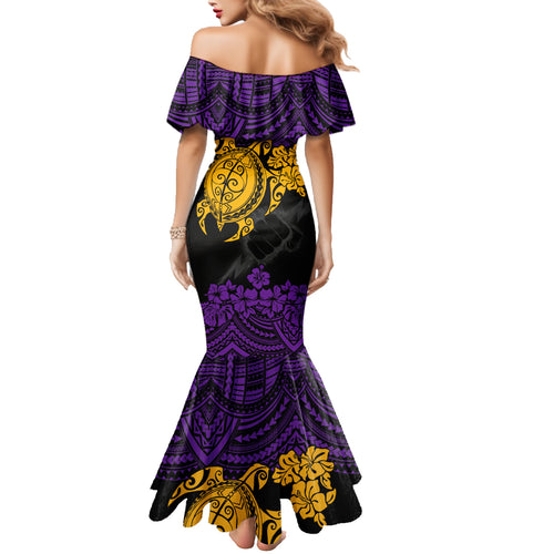custom-storm-rugby-family-matching-mermaid-dress-and-hawaiian-shirt-melbourne-hibiscus-and-turtle-with-polynesian-pattern