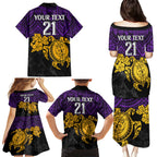 custom-storm-rugby-family-matching-puletasi-dress-and-hawaiian-shirt-melbourne-hibiscus-and-turtle-with-polynesian-pattern