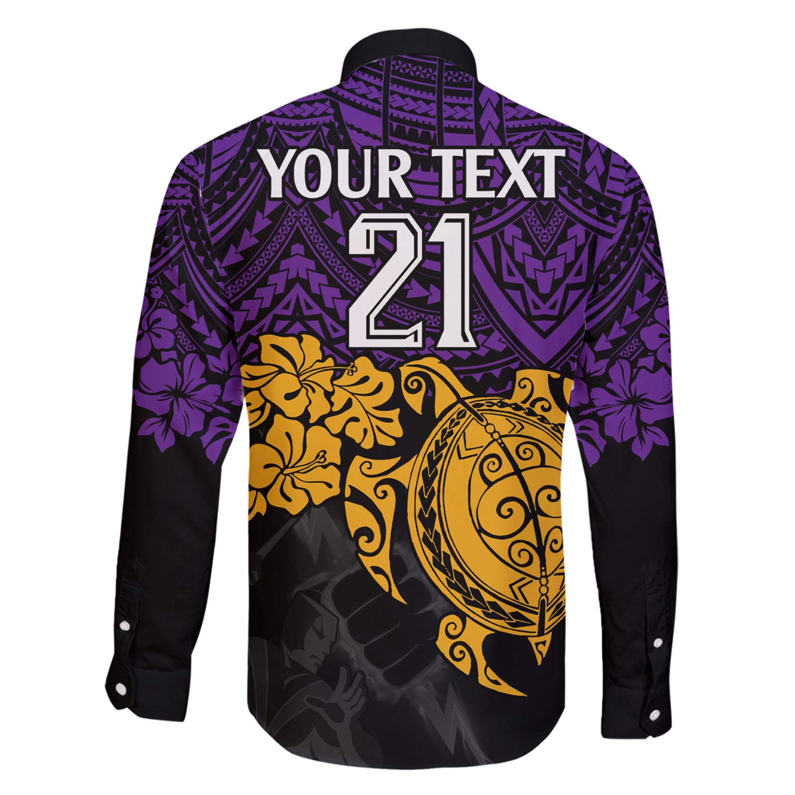 custom-storm-rugby-family-matching-short-sleeve-bodycon-dress-and-hawaiian-shirt-melbourne-hibiscus-and-turtle-with-polynesian-pattern