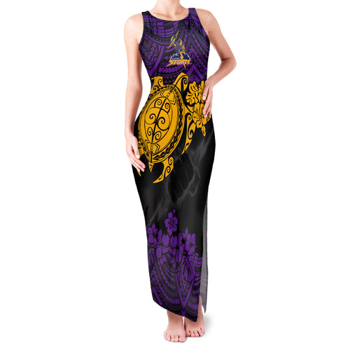 custom-storm-rugby-family-matching-tank-maxi-dress-and-hawaiian-shirt-melbourne-hibiscus-and-turtle-with-polynesian-pattern