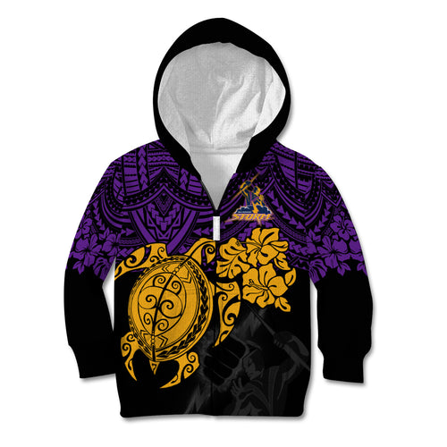 custom-storm-rugby-kid-hoodie-melbourne-hibiscus-and-turtle-with-polynesian-pattern