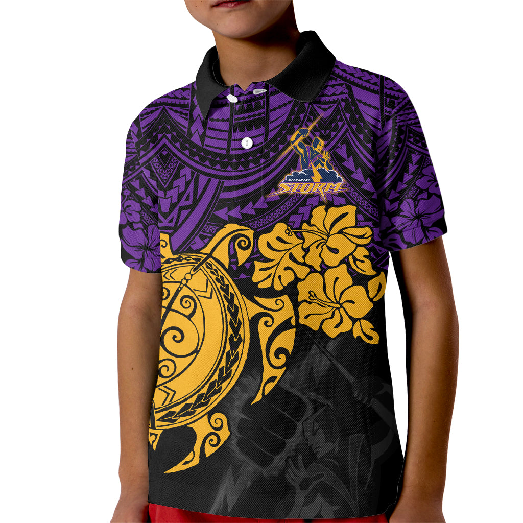 custom-storm-rugby-kid-polo-shirt-melbourne-hibiscus-and-turtle-with-polynesian-pattern