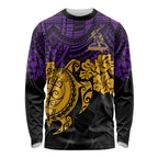 custom-storm-rugby-long-sleeve-shirt-melbourne-hibiscus-and-turtle-with-polynesian-pattern