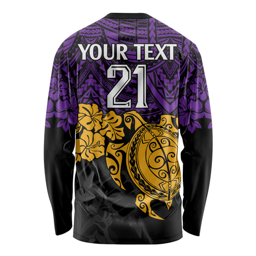 custom-storm-rugby-long-sleeve-shirt-melbourne-hibiscus-and-turtle-with-polynesian-pattern
