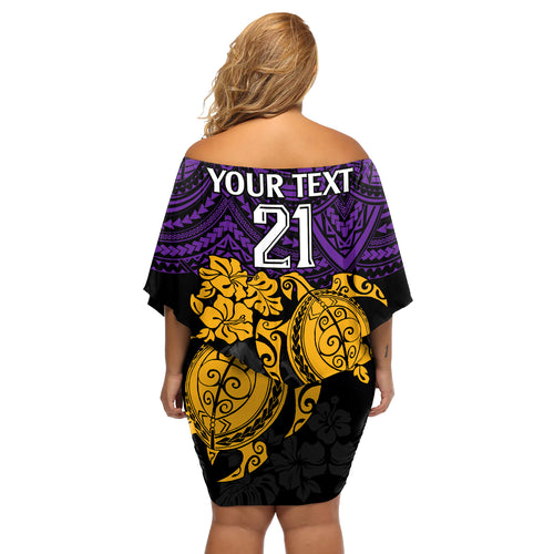 custom-storm-rugby-off-shoulder-short-dress-melbourne-hibiscus-and-turtle-with-polynesian-pattern