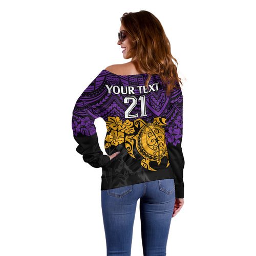 custom-storm-rugby-off-shoulder-sweater-melbourne-hibiscus-and-turtle-with-polynesian-pattern