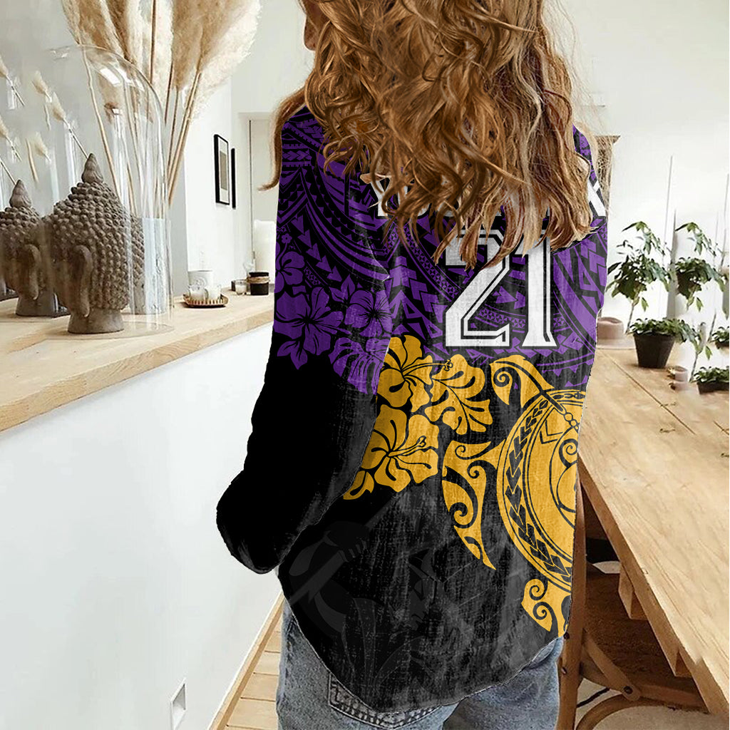 custom-storm-rugby-women-casual-shirt-melbourne-hibiscus-and-turtle-with-polynesian-pattern