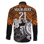 custom-wests-tigers-rugby-family-matching-off-shoulder-short-dress-and-hawaiian-shirt-hibiscus-and-turtle-with-polynesian-pattern
