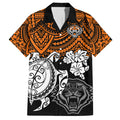 custom-wests-tigers-rugby-hawaiian-shirt-hibiscus-and-turtle-with-polynesian-pattern