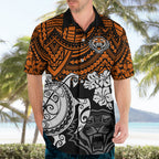 custom-wests-tigers-rugby-hawaiian-shirt-hibiscus-and-turtle-with-polynesian-pattern