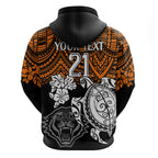custom-wests-tigers-rugby-hoodie-hibiscus-and-turtle-with-polynesian-pattern