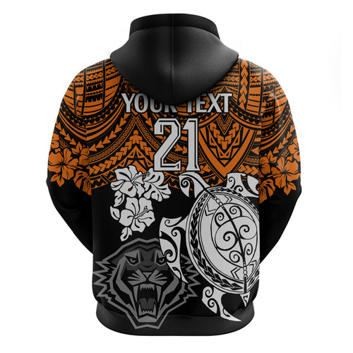 custom-wests-tigers-rugby-hoodie-hibiscus-and-turtle-with-polynesian-pattern