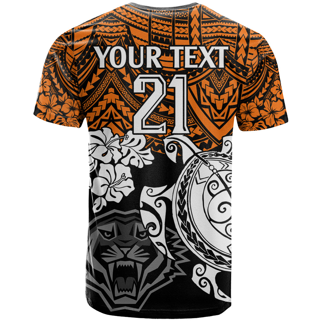 custom-wests-tigers-rugby-t-shirt-hibiscus-and-turtle-with-polynesian-pattern
