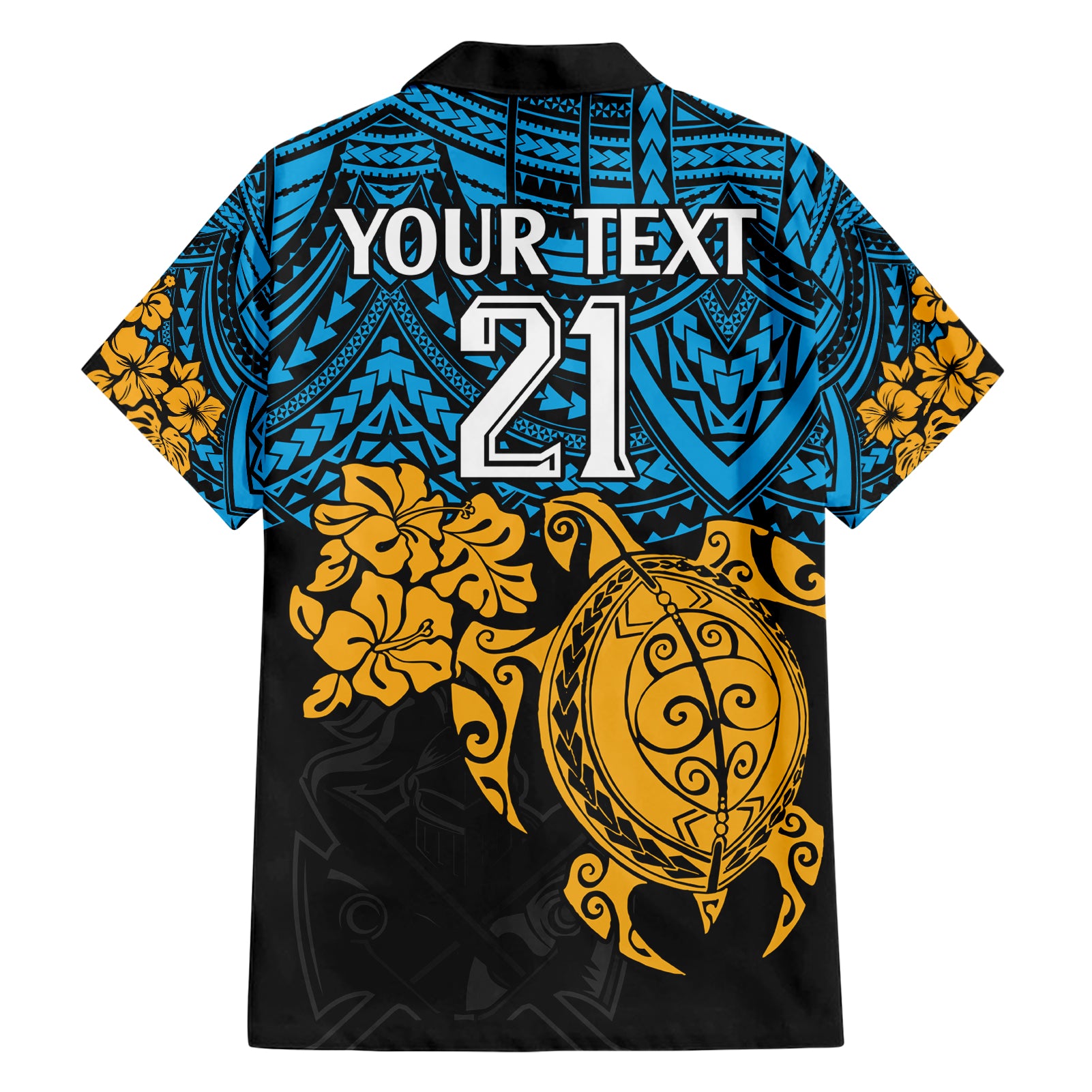 custom-titans-rugby-hawaiian-shirt-gld-hibiscus-and-turtle-with-polynesian-pattern