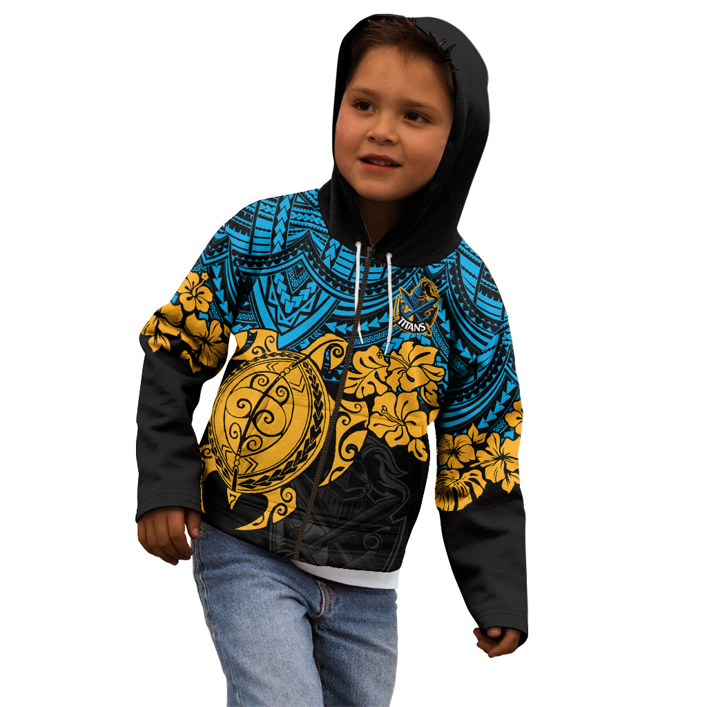 custom-titans-rugby-kid-hoodie-gld-hibiscus-and-turtle-with-polynesian-pattern