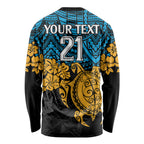 custom-titans-rugby-long-sleeve-shirt-gld-hibiscus-and-turtle-with-polynesian-pattern