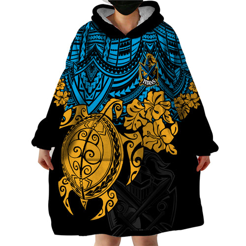 custom-titans-rugby-wearable-blanket-hoodie-gld-hibiscus-and-turtle-with-polynesian-pattern