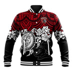 custom-knights-rugby-baseball-jacket-novocastrians-hibiscus-and-turtle-with-polynesian-pattern