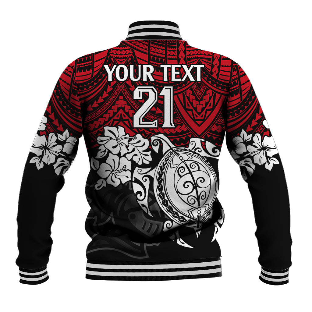 custom-knights-rugby-baseball-jacket-novocastrians-hibiscus-and-turtle-with-polynesian-pattern