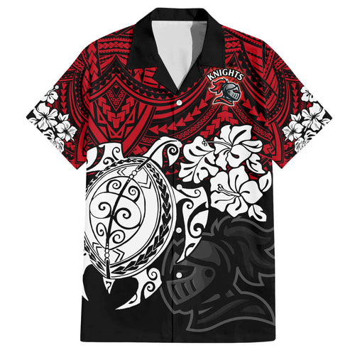 custom-knights-rugby-hawaiian-shirt-novocastrians-hibiscus-and-turtle-with-polynesian-pattern