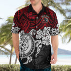 custom-knights-rugby-hawaiian-shirt-novocastrians-hibiscus-and-turtle-with-polynesian-pattern